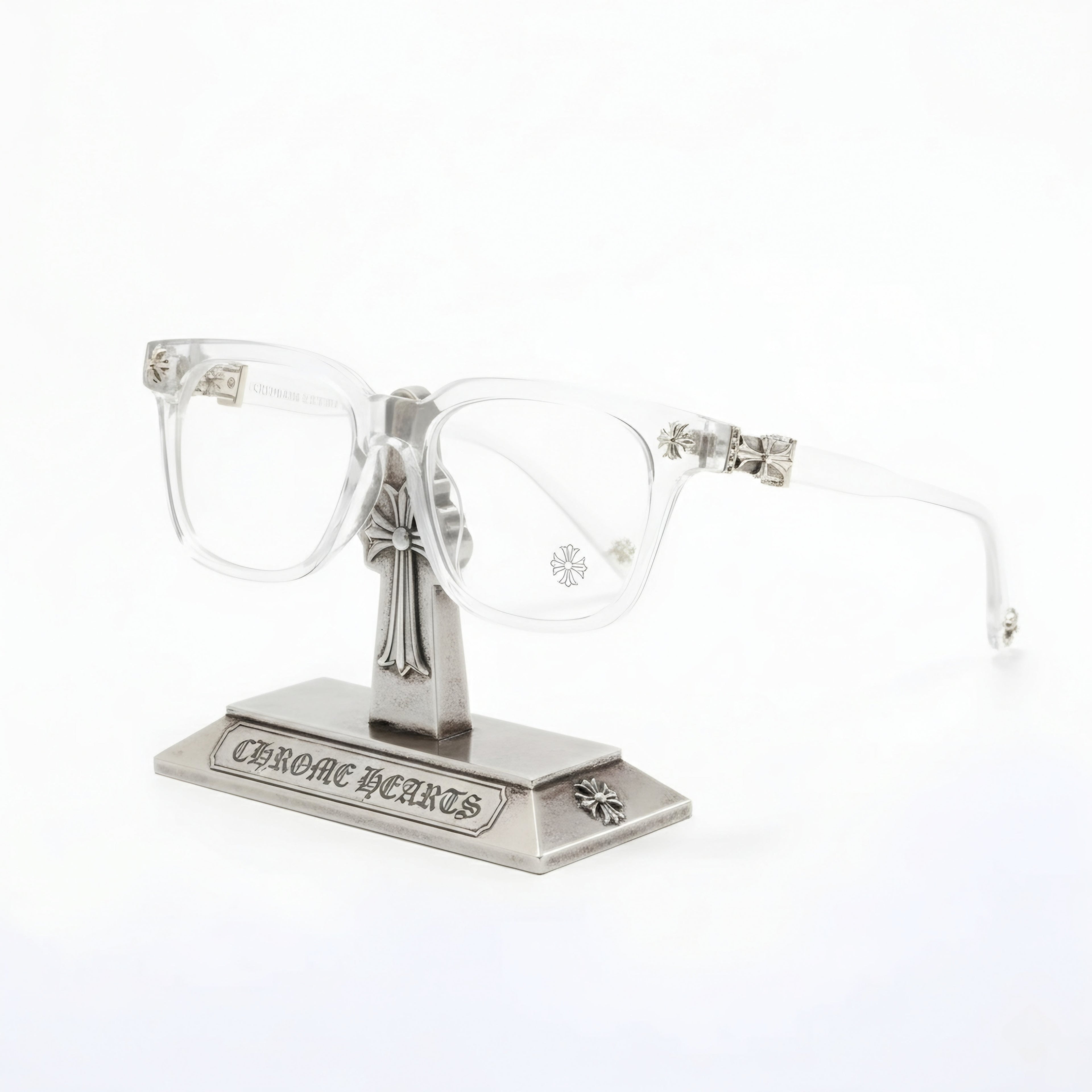 Gothic Cross Motif Square Eyewear - TR90 Lightweight Luxury Frame