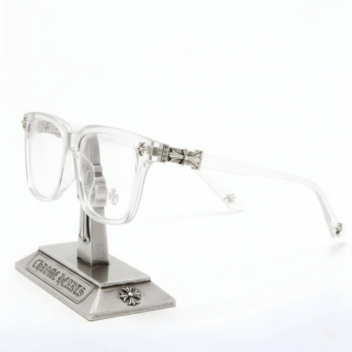 Gothic Cross Motif Square Eyewear - TR90 Lightweight Luxury Frame